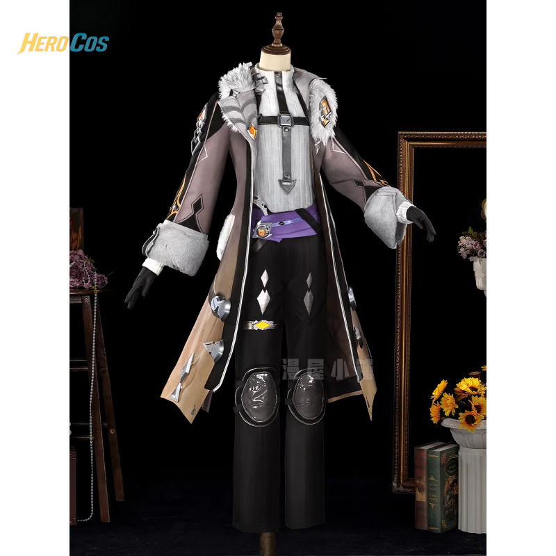 Men Accessories Set - Genshin Impact Illuga Cosplay Costume Full