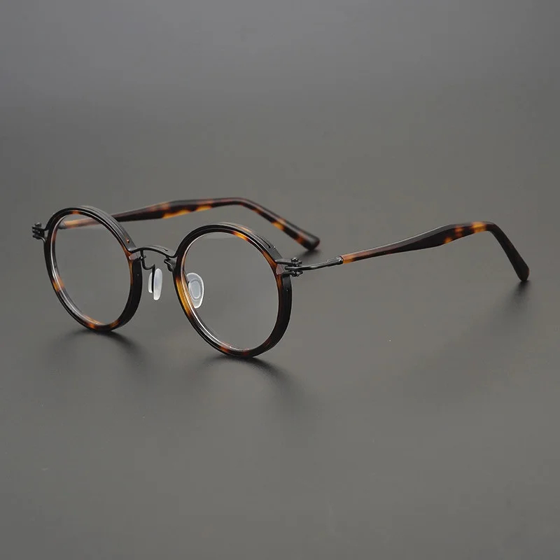 Men Accessories Brands - Pure Handmade Japanese Brand Titanium Acetate