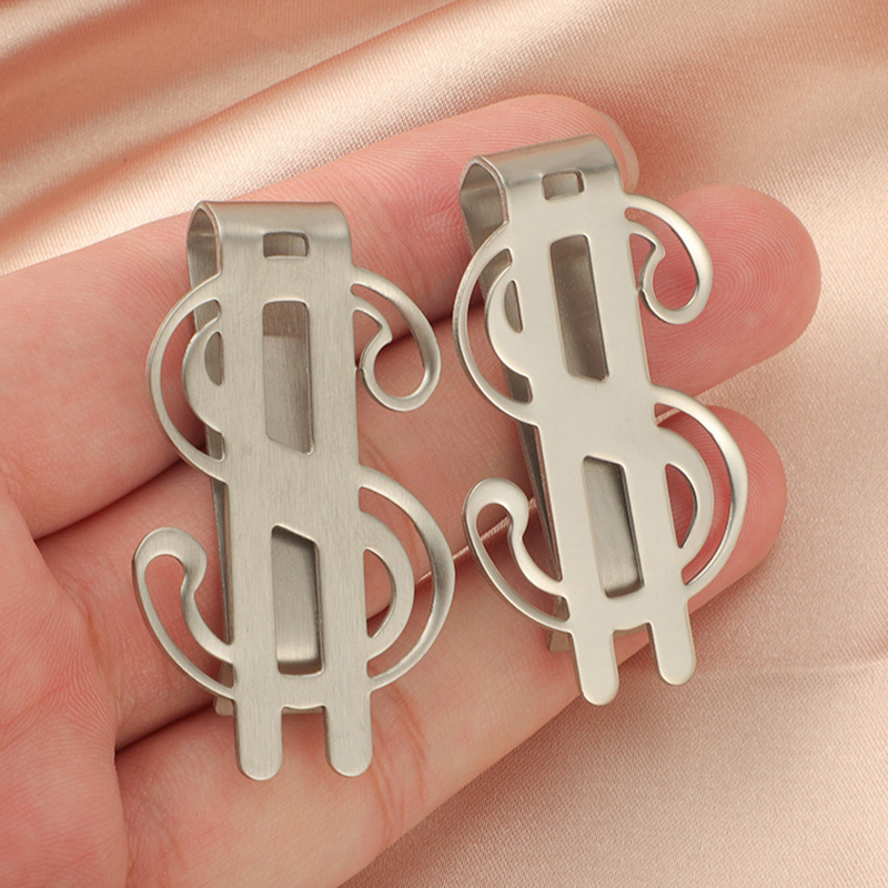Money Clip Slim - 1PCS Slim Money Clip Stainless Steel