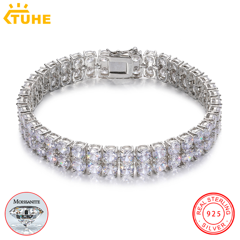 Men Accessories Gift Box - TUHE Unisex iced out Moissanite Double