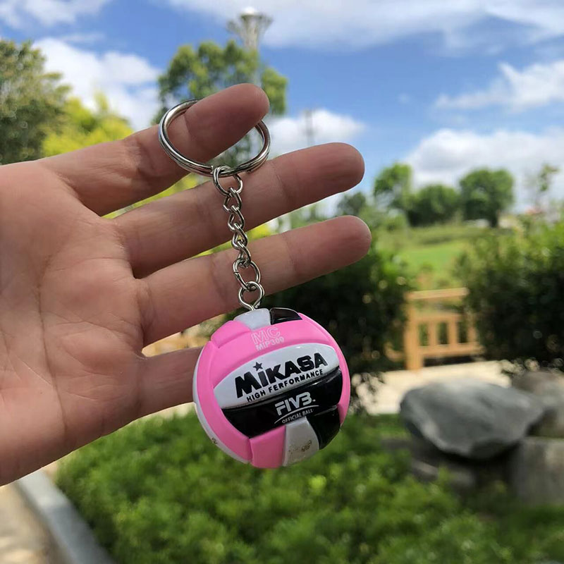 Men'S Volleyball Accessories - Volleyball PVC Keychain ball toy Sport