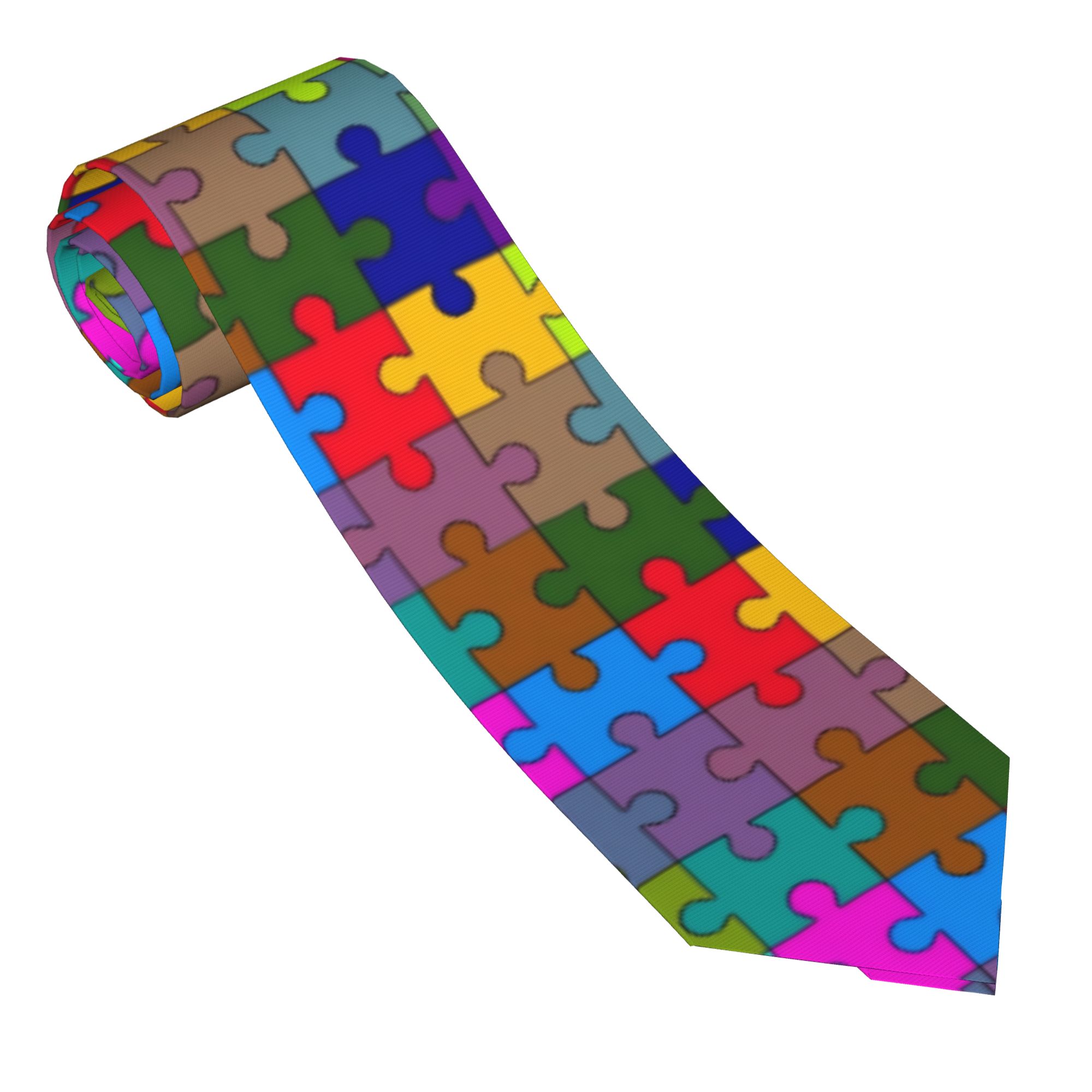 Dark Gradient Puzzle Tie  Wedd - огляд і ціна Men Accessories Elegant