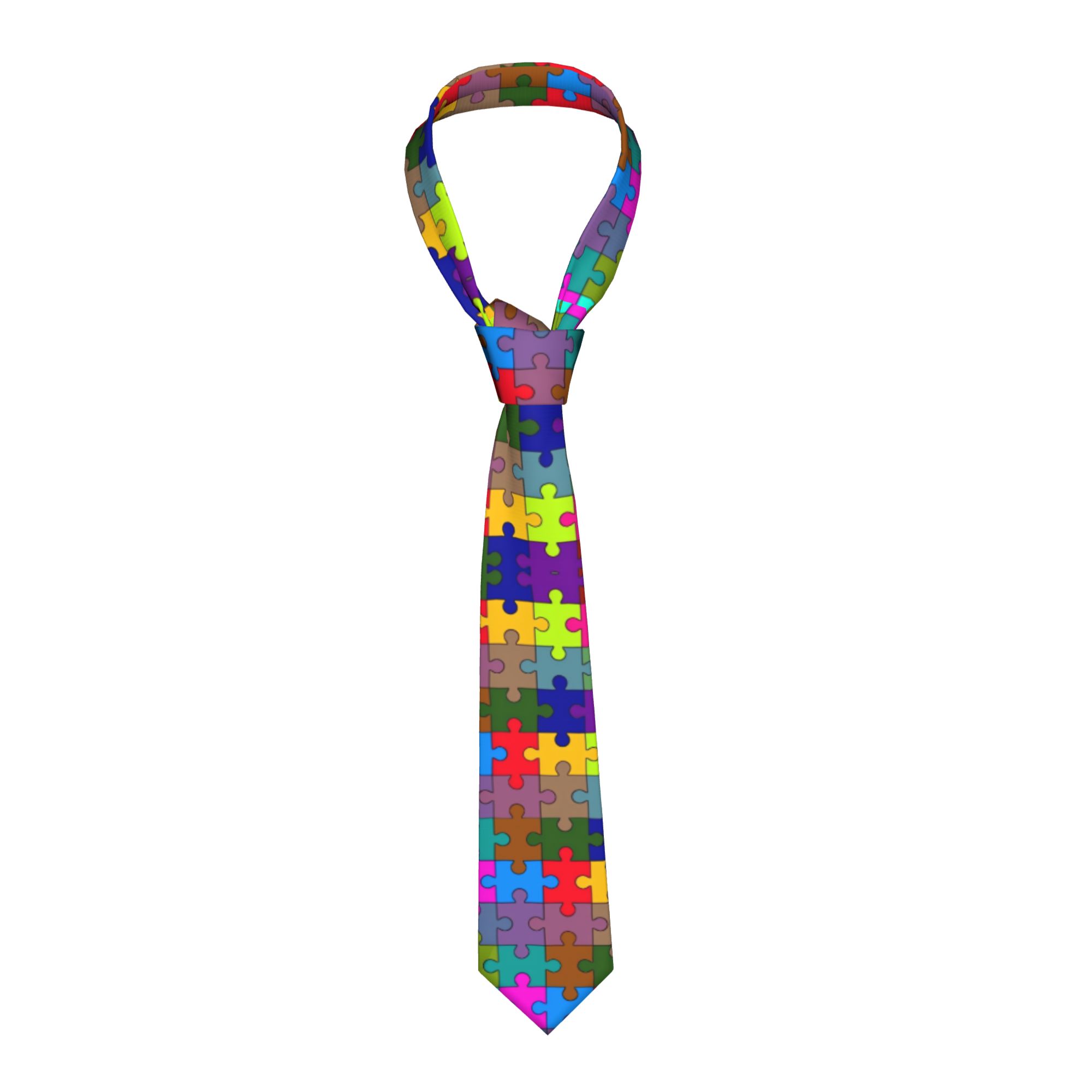 Dark Gradient Puzzle Tie  Wedd - огляд і ціна Men Accessories Elegant