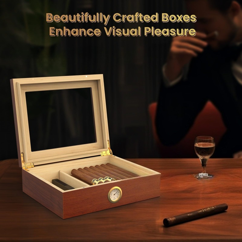 Cigar Humidor Box Cigar Case w - огляд і ціна Men Accessories Gift Box