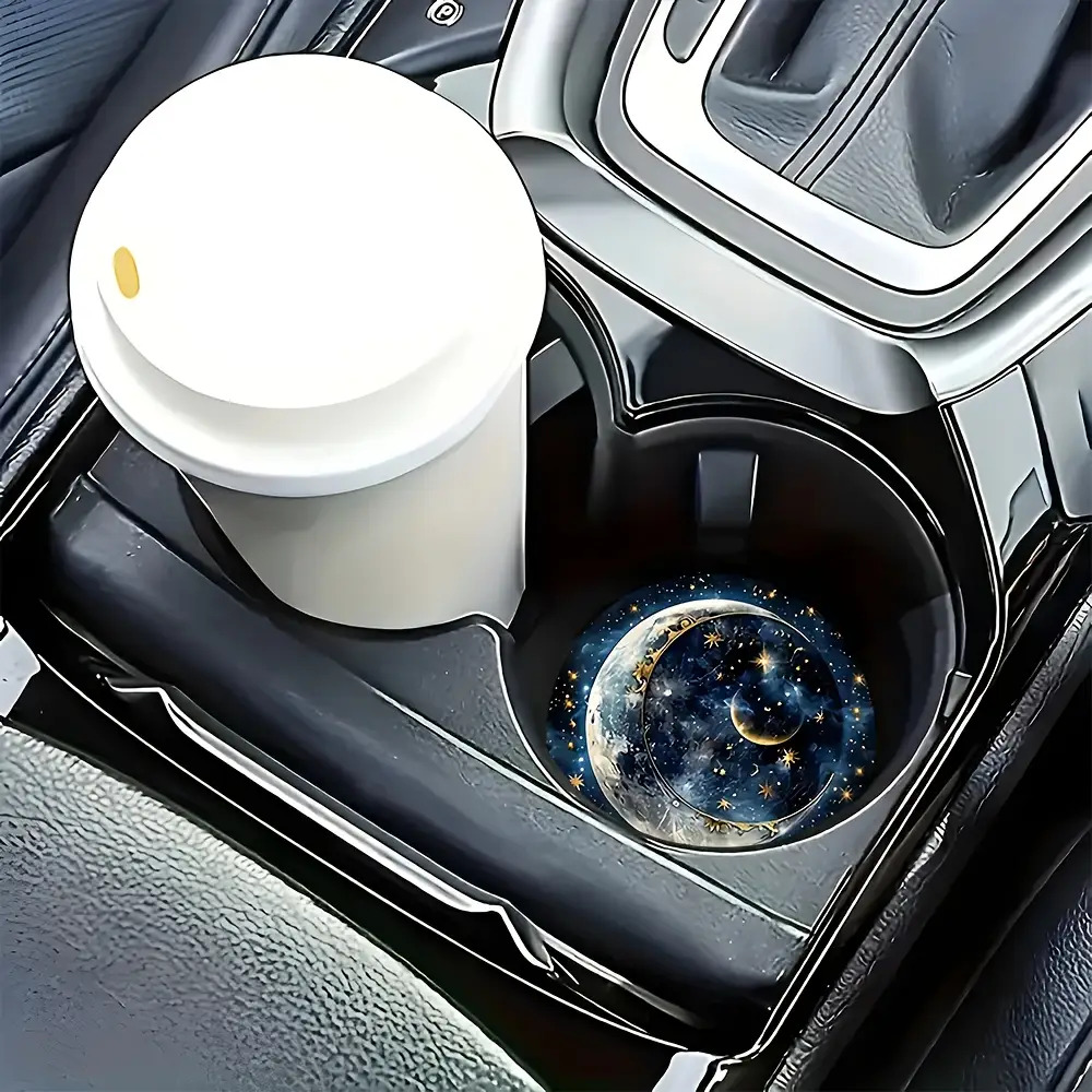 2pcs Starry Night Moon Car Cup - огляд і ціна Men Accessories Elegant