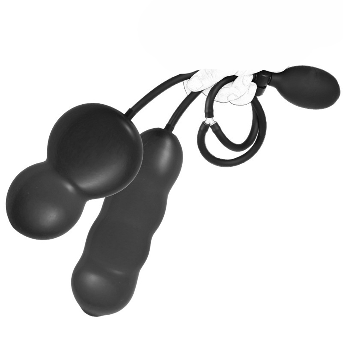Gay Anal Plug Inflatable Butt  - огляд і ціна Men'S Vegan Accessories