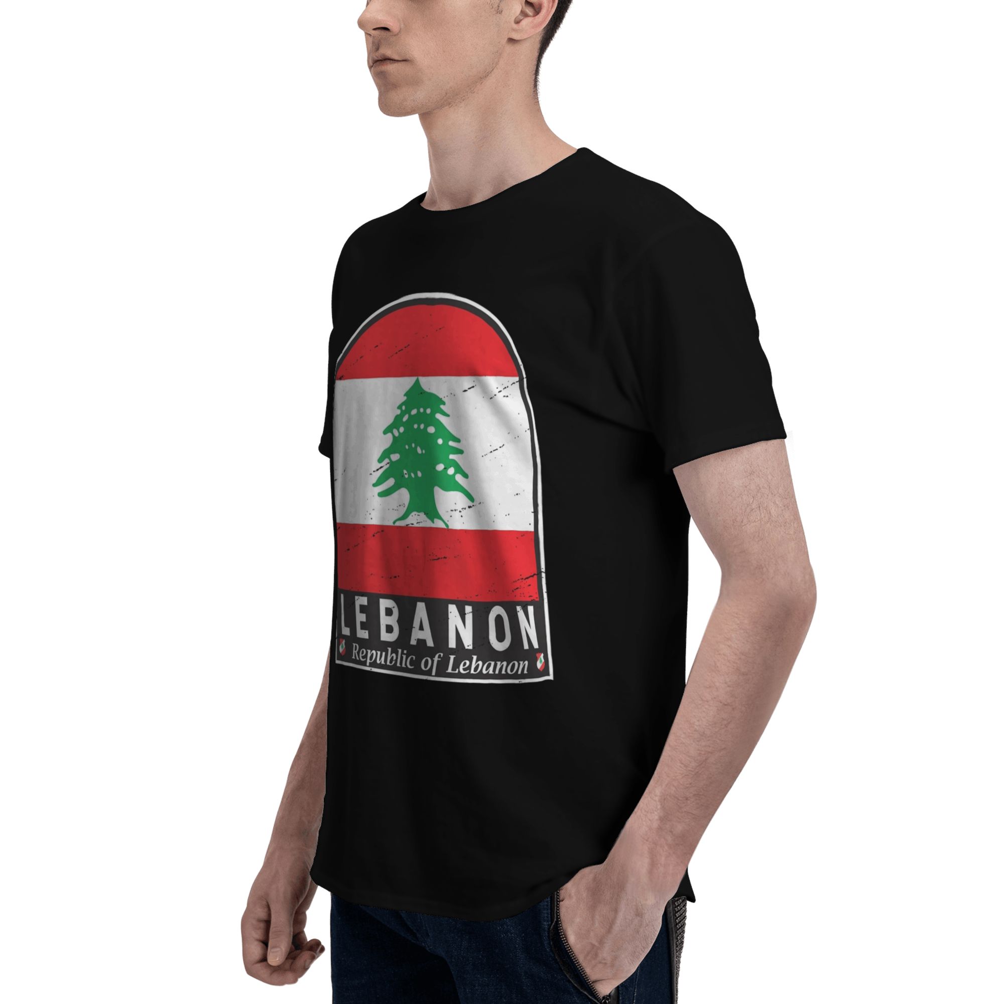 Lebanon Flag Heart Accessories - огляд і ціна Men Accessories Lebanon