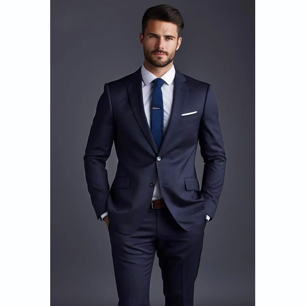 Men's Suit Set 2 Piece Stylish - огляд і ціна Men Accessories Elegant