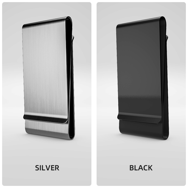 QOONG Stainless Steel Slim Dou - огляд і ціна Money Clip Slim