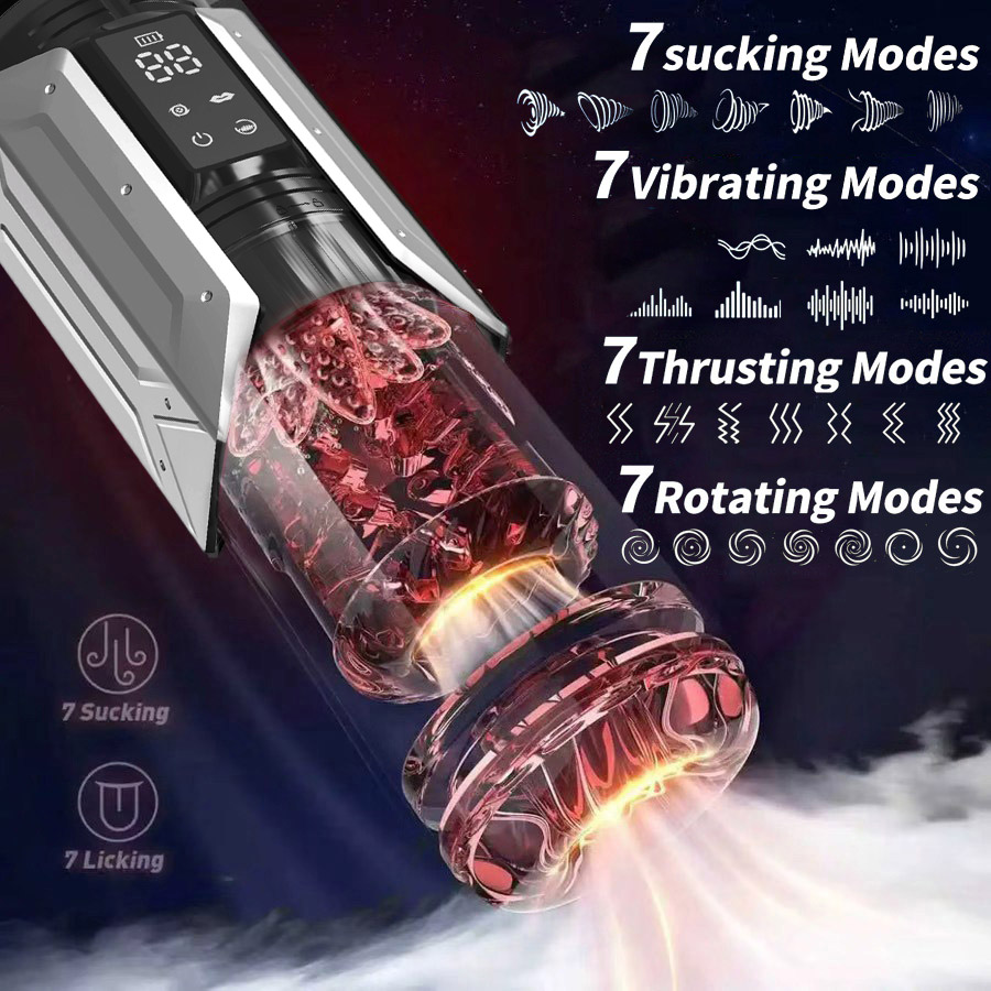 APP LED Automatic Male Masturb - огляд і ціна Men'S Vegan Accessories