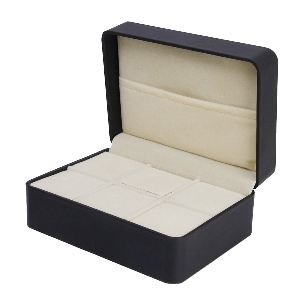 6-Compartment Portable Cufflin - огляд і ціна Travel Organizer Men
