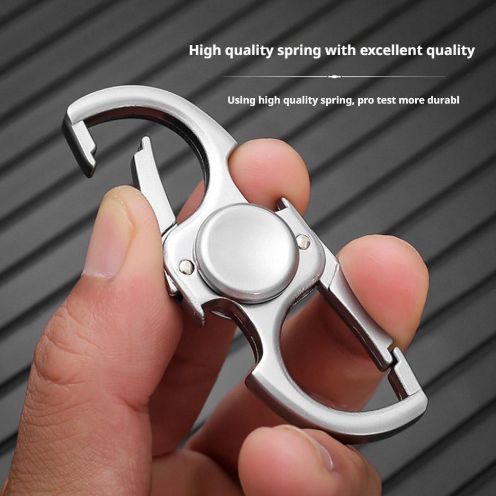 Metal Fidget Spinner Carabiner - огляд і ціна Keychain Multi Tool