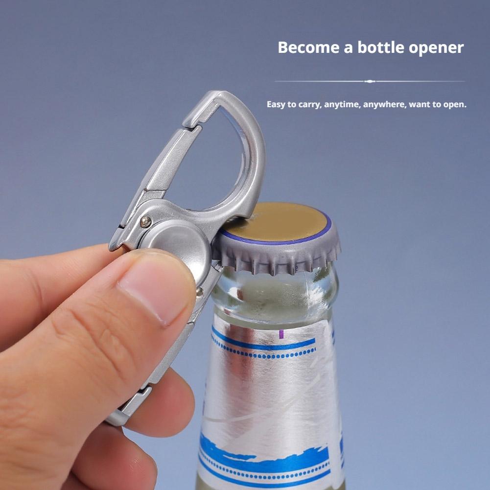 Metal Fidget Spinner Carabiner - огляд і ціна Keychain Multi Tool