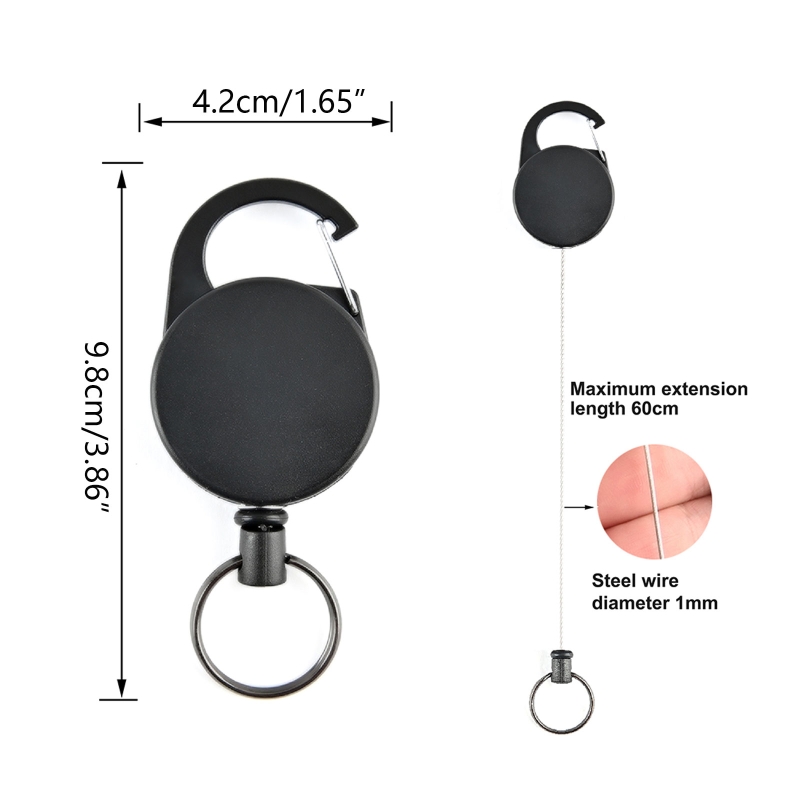 Heavy Duty Retractable Key Cha - огляд і ціна Keychain Multi Tool