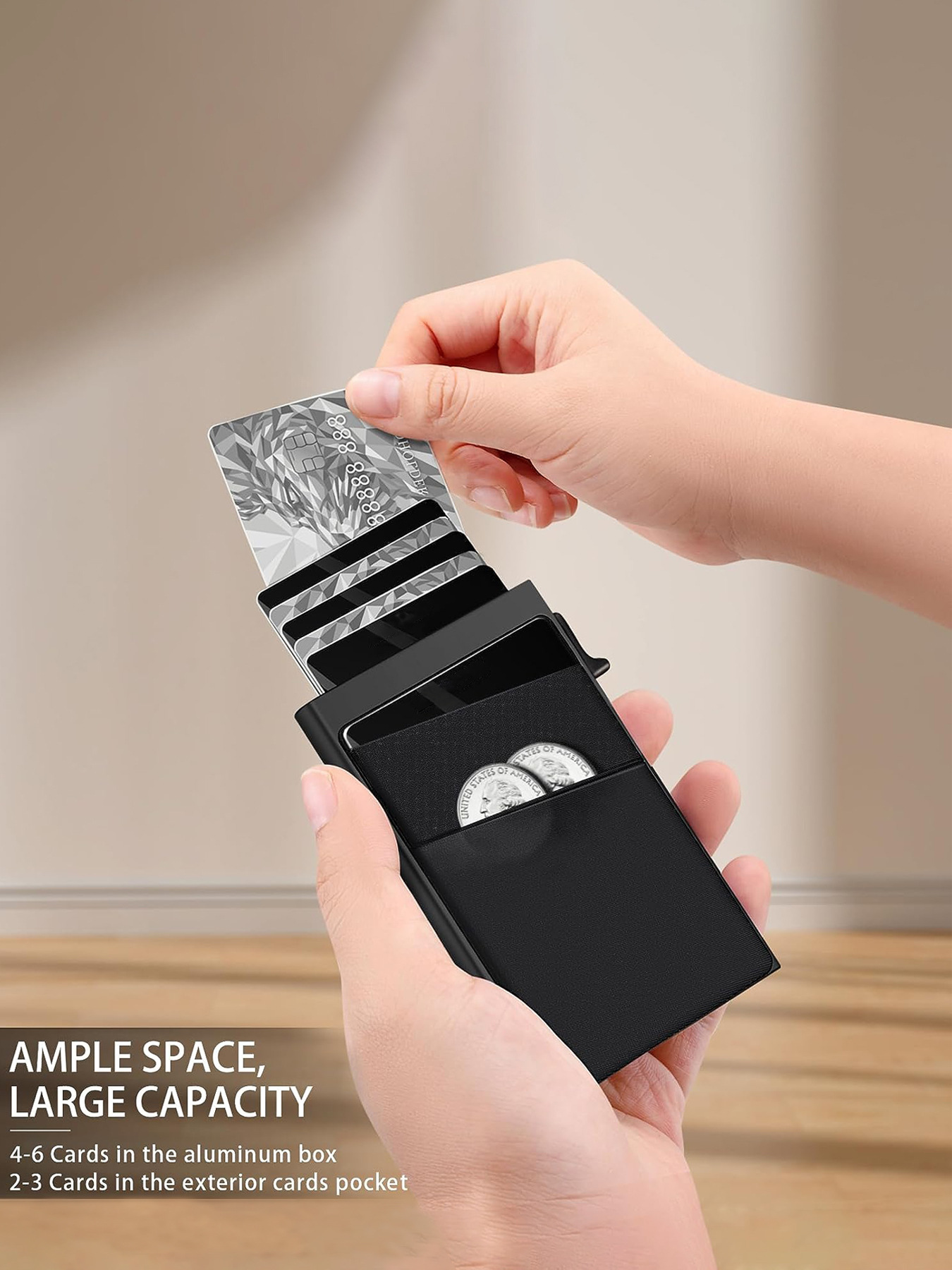 Anti-theft Cards Protectors Ca - огляд і ціна Card Case Minimalist