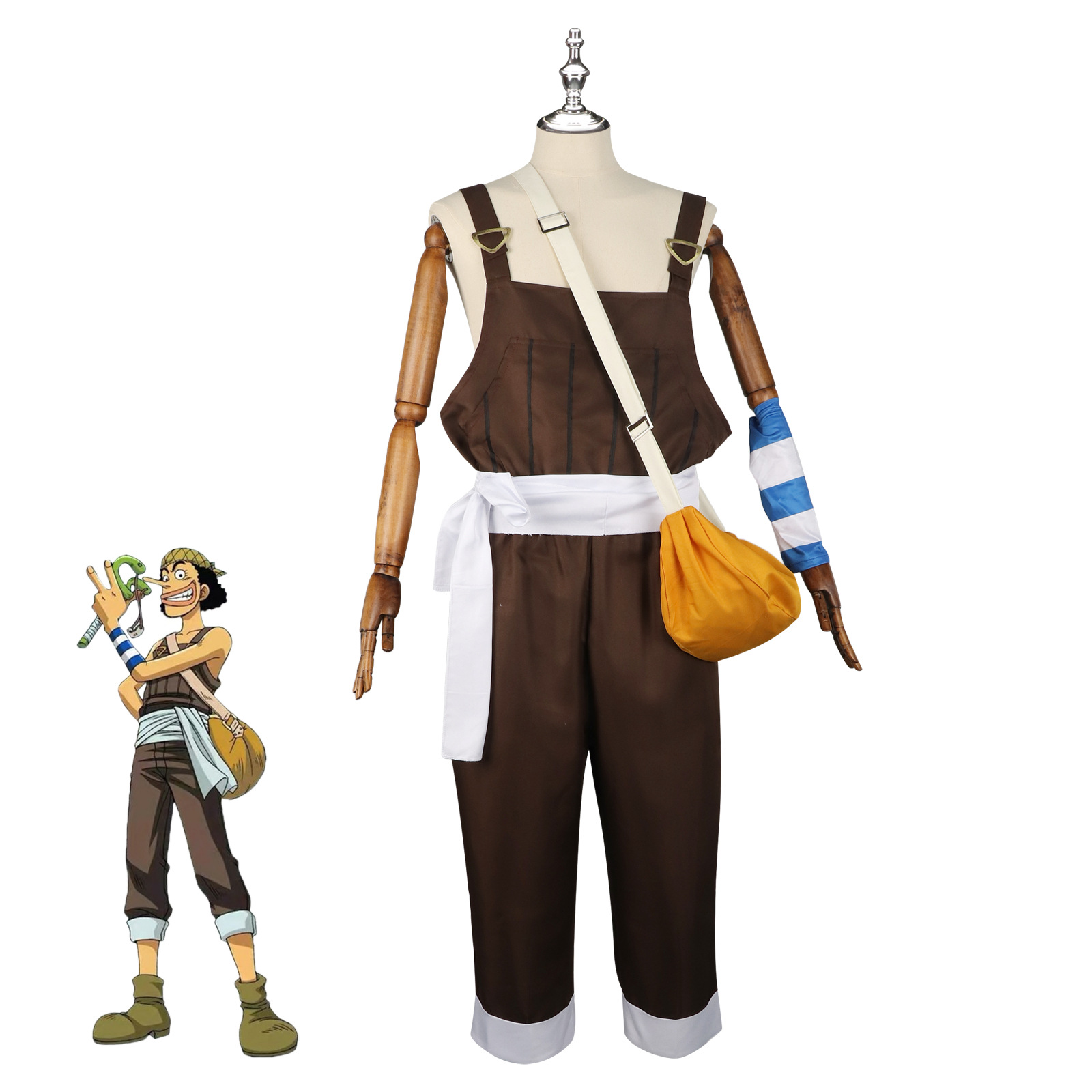 Anime UUsopp Cosplay Costume B - огляд і ціна Men Accessories Korea