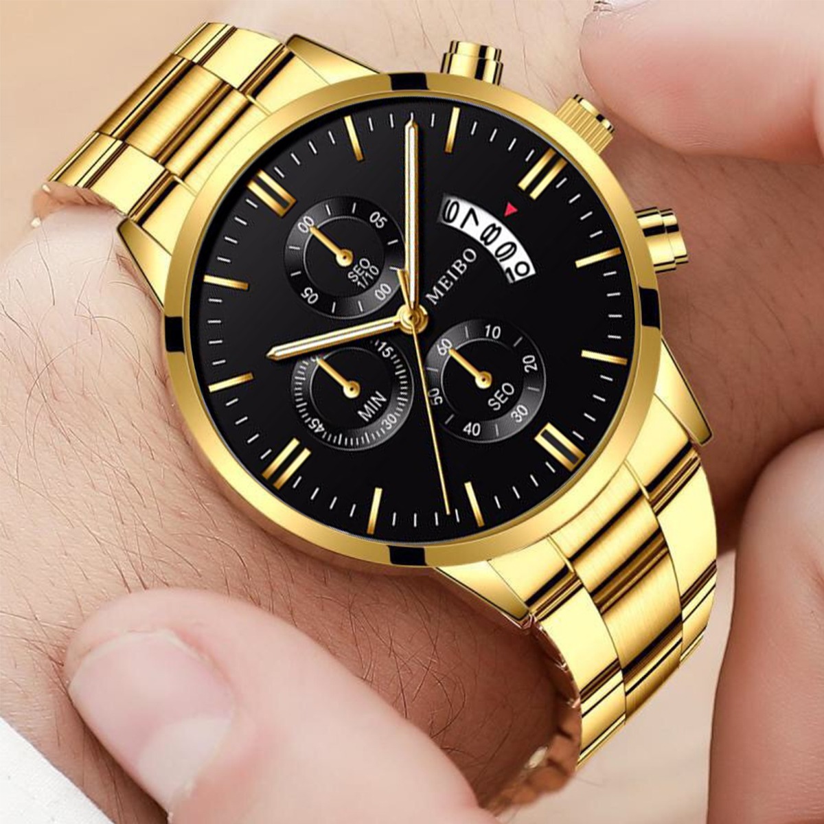 4PCS Fashion Couples Watches B - огляд і ціна Men Accessories Elegant