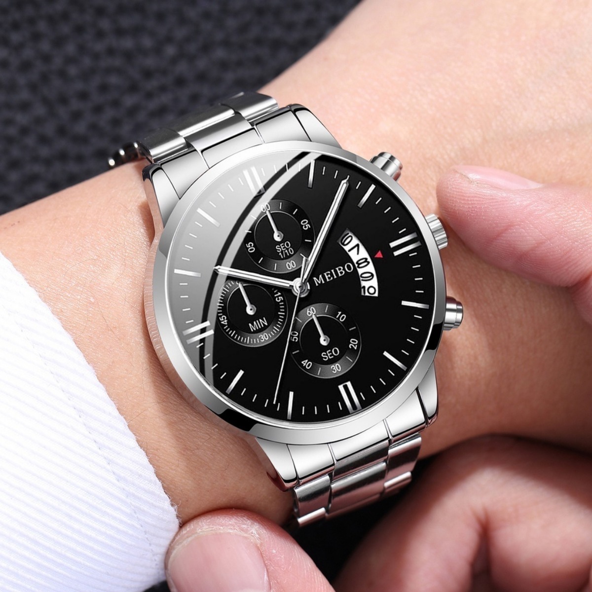 4PCS Fashion Couples Watches B - огляд і ціна Men Accessories Elegant