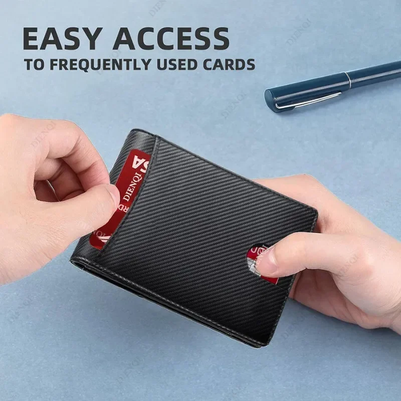 RFID Business Card Holder Men  - огляд і ціна Money Clip Slim
