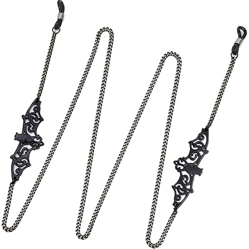1-10PCS Gothic Bat Eyeglass Ch - огляд і ціна Men Accessories Neck Chain