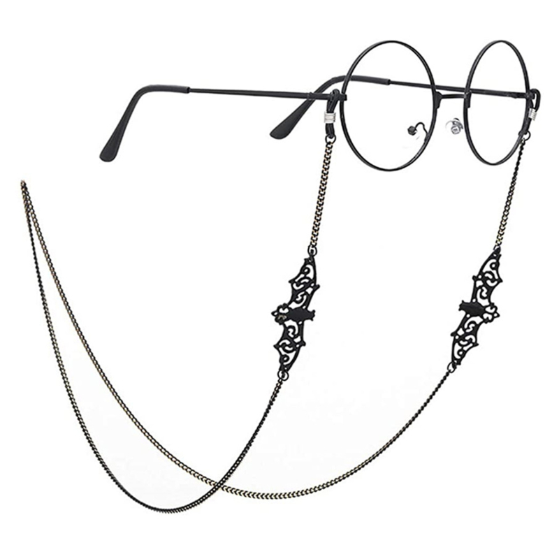 1-10PCS Gothic Bat Eyeglass Ch - огляд і ціна Men Accessories Neck Chain