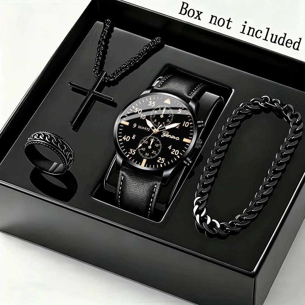 Elegant 4pcs Men's Business Qu - огляд і ціна Men Accessories Elegant
