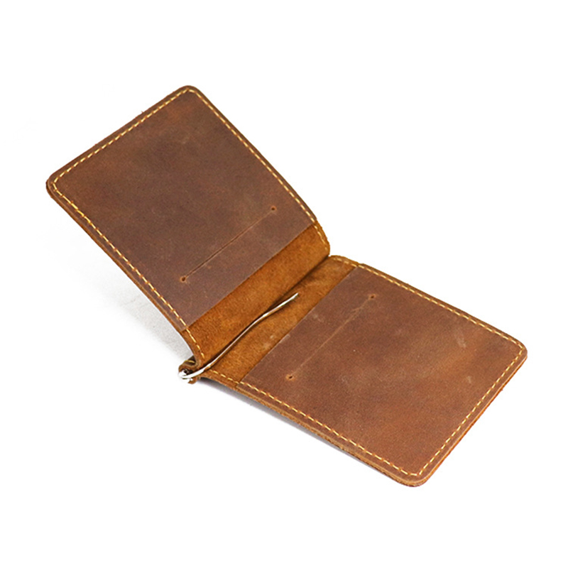 Handmade Genuine Leather Money - огляд і ціна Money Clip Slim