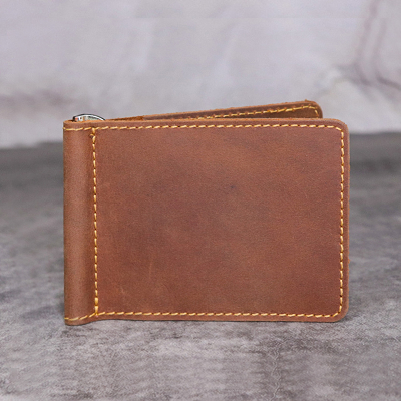 Handmade Genuine Leather Money - огляд і ціна Money Clip Slim