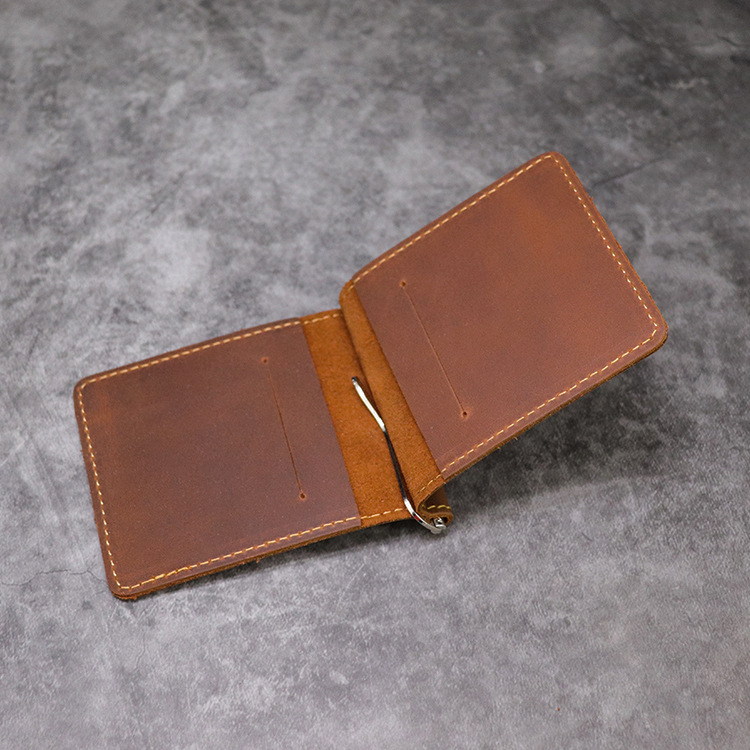 Handmade Genuine Leather Money - огляд і ціна Money Clip Slim