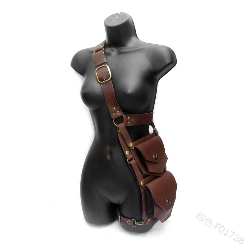 Medieval Pouch Bag Belt Leathe - огляд і ціна Men'S Viking Accessories