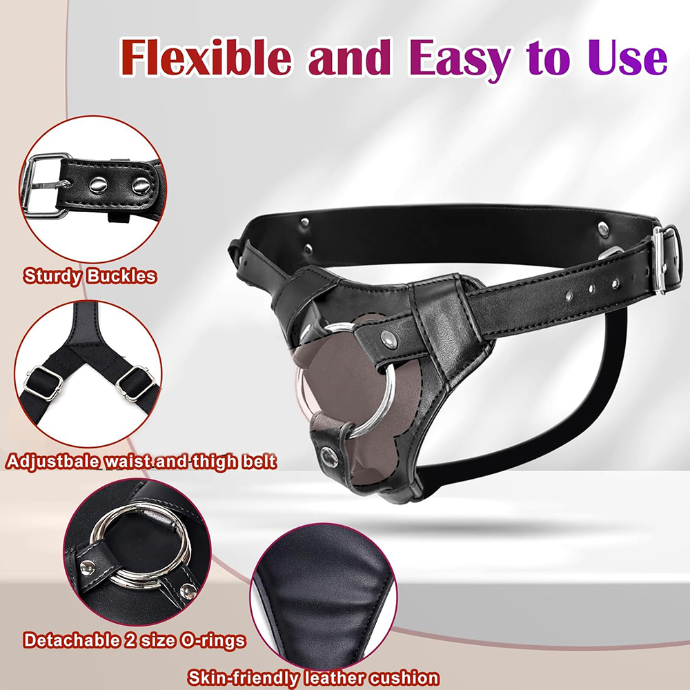 Strap On Dildo Harness Adult S - огляд і ціна Men'S Vegan Accessories