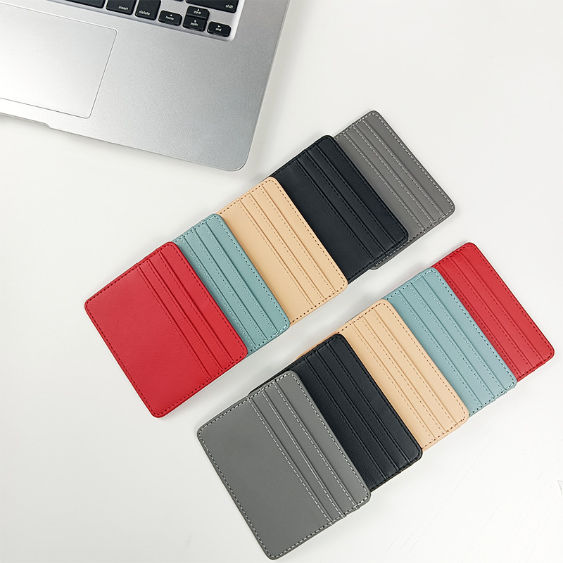 PU Leather ID Card Case - Slim - огляд і ціна Card Case Minimalist