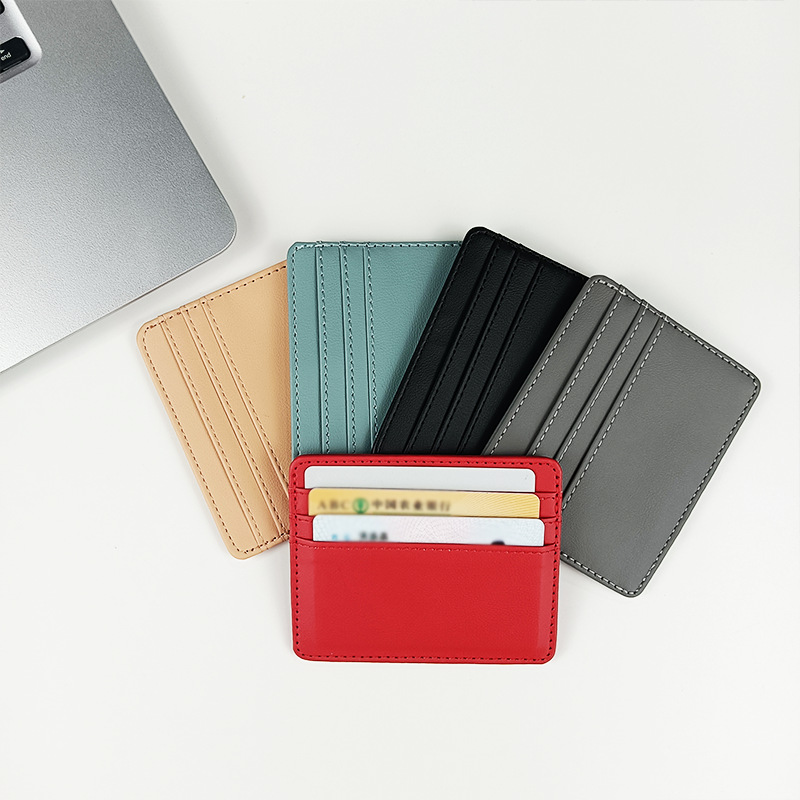 PU Leather ID Card Case - Slim - огляд і ціна Card Case Minimalist