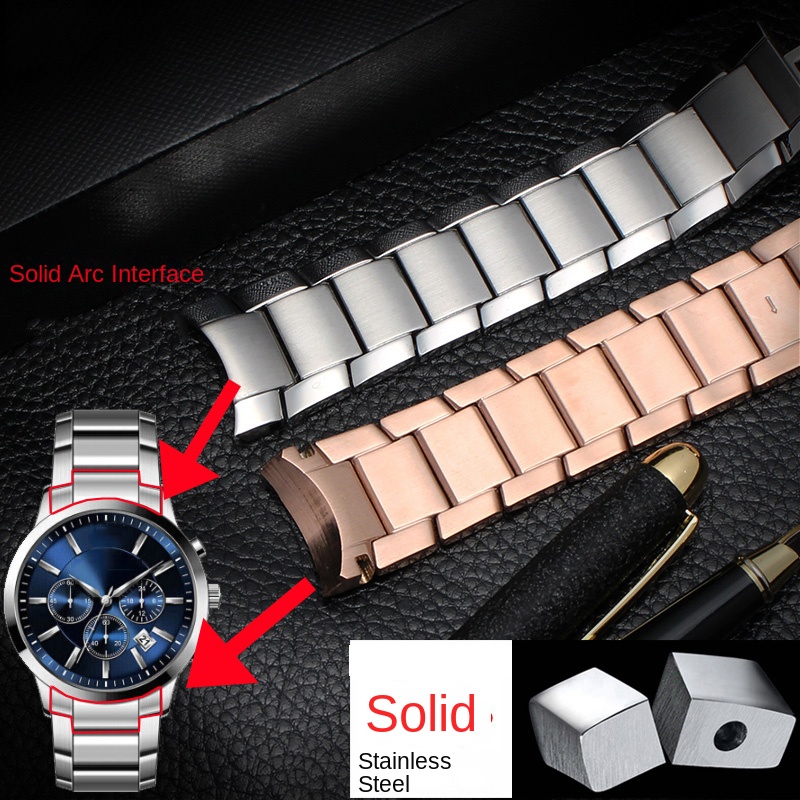 22mm Bracelet For Armani AR244 - огляд і ціна Men'S Accessories Armani