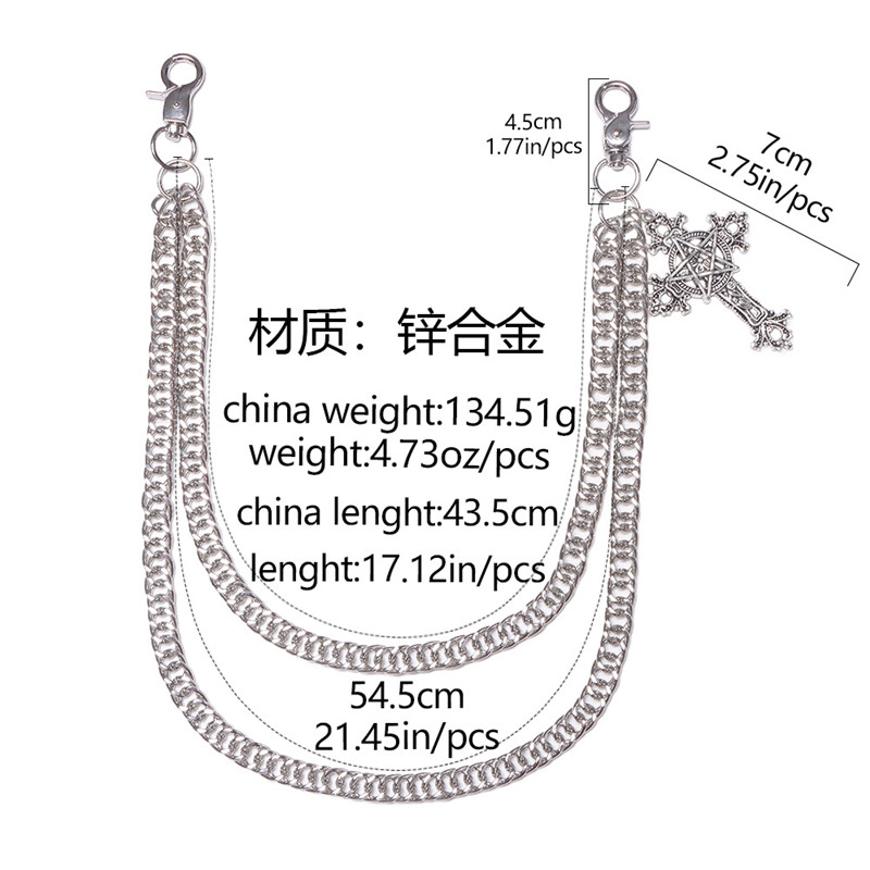 Fashion Punk Metal Pants Chain - огляд і ціна Men Accessories All
