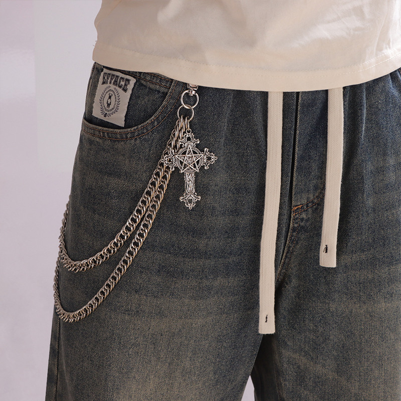 Fashion Punk Metal Pants Chain - огляд і ціна Men Accessories All