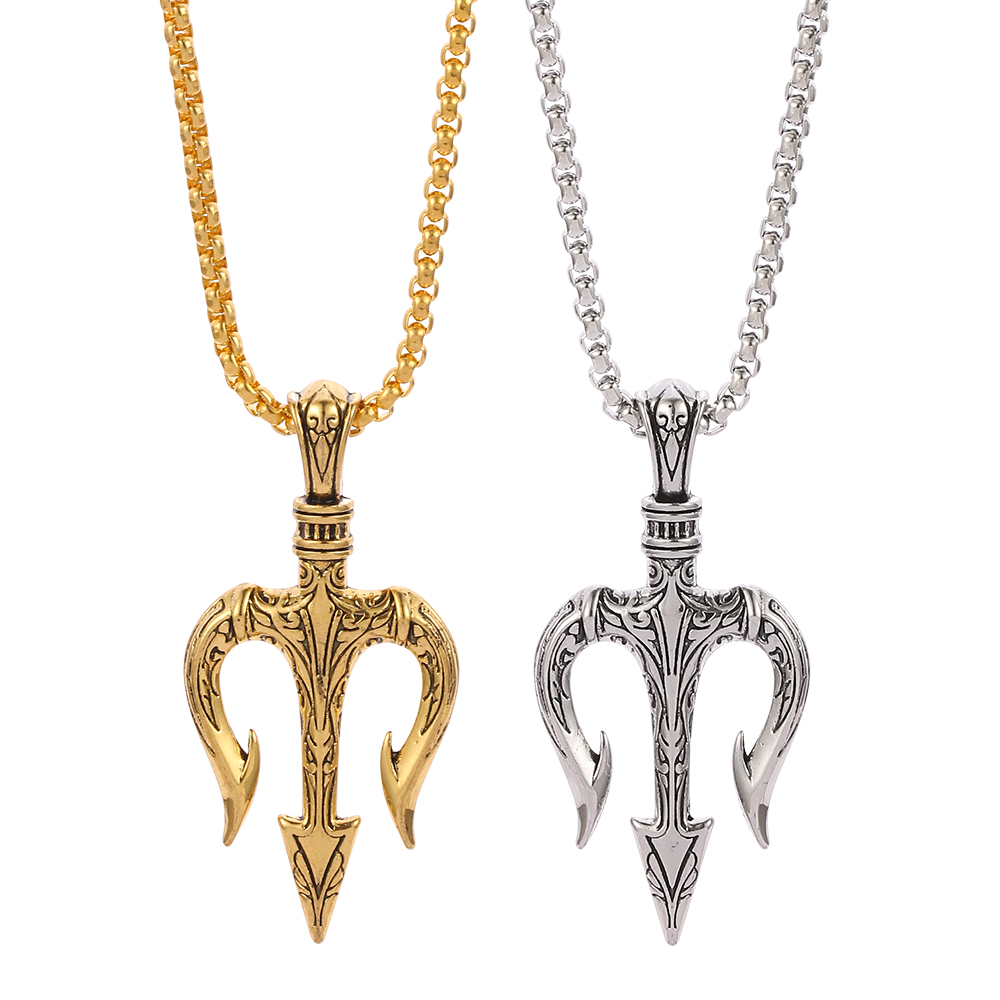 Punk Vintage Neptune Trident P - огляд і ціна Men Accessories Neck Chain