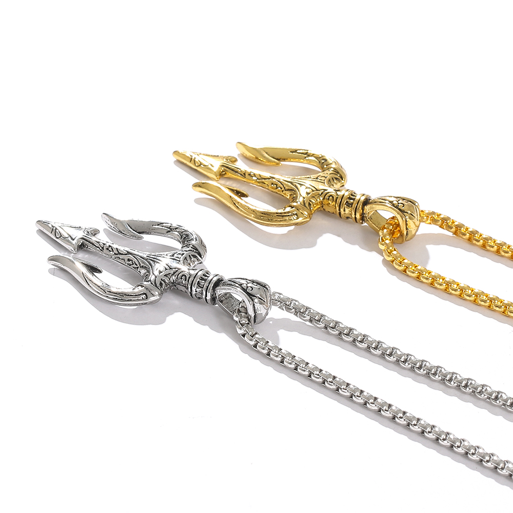 Punk Vintage Neptune Trident P - огляд і ціна Men Accessories Neck Chain