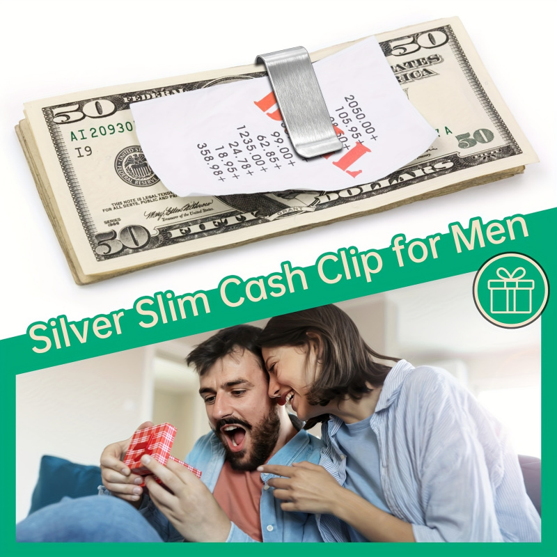 20PCS Stainless Steel Silver S - огляд і ціна Card Case Minimalist