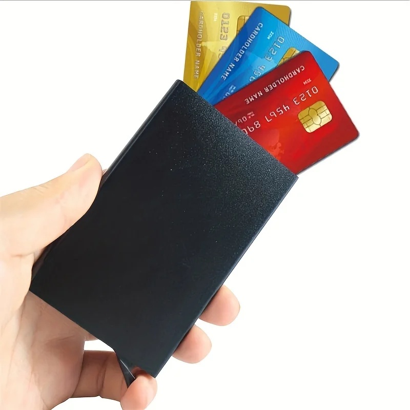 Smart Wallet Card Holder Metal - огляд і ціна Card Case Minimalist