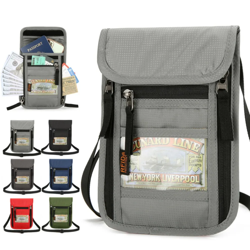 RF ID Blocking Travel Neck Wal - огляд і ціна Travel Organizer Men