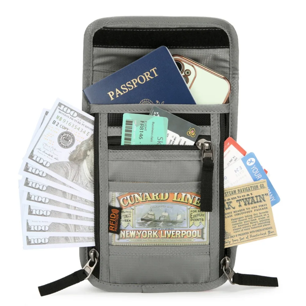 RF ID Blocking Travel Neck Wal - огляд і ціна Travel Organizer Men