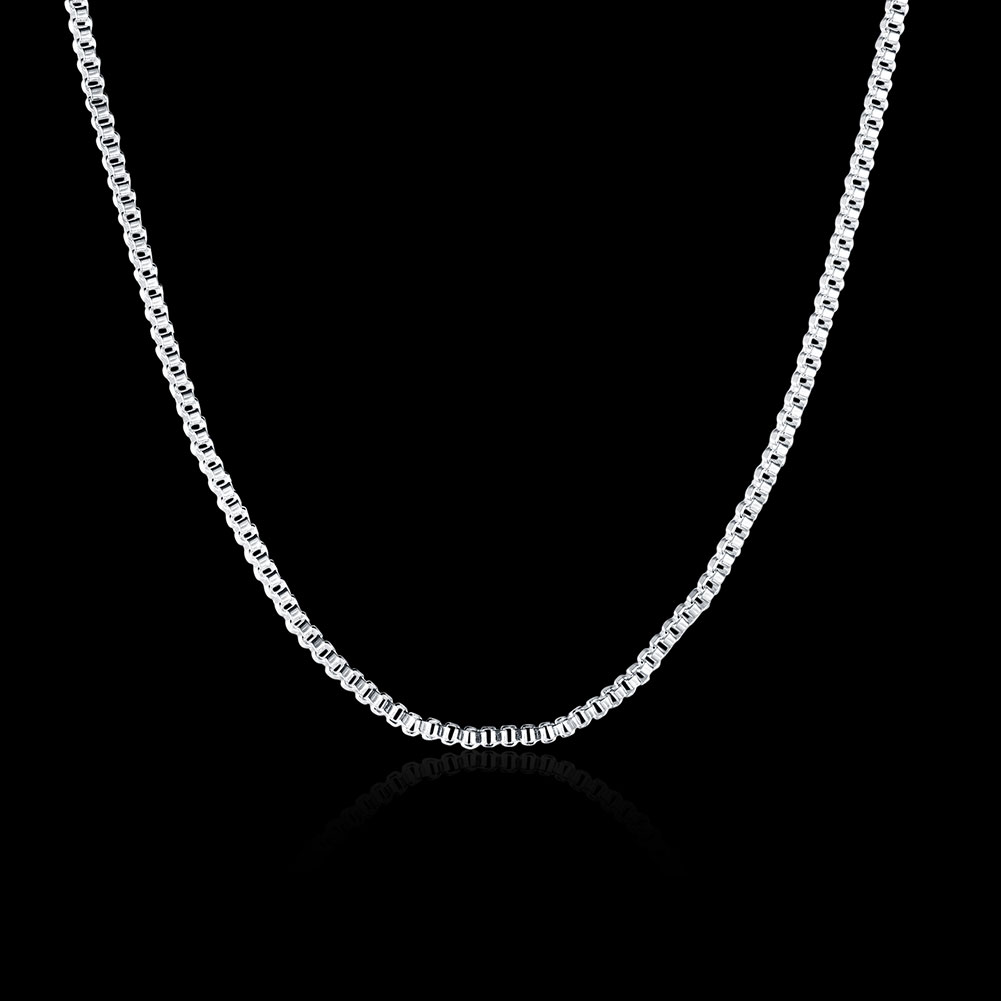 10pcs 16-24inch 925 Sterling S - огляд і ціна Men Accessories Gift Box