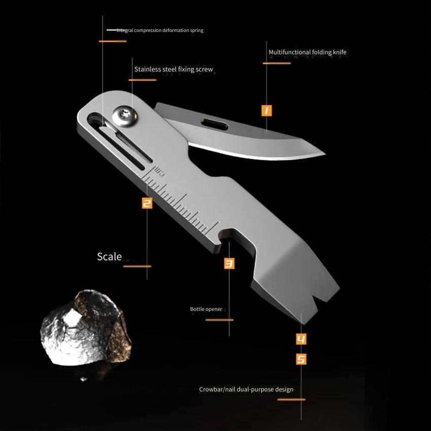 Titanium Alloy Multi-Function  - огляд і ціна Keychain Multi Tool