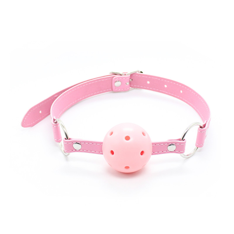 Bdsm Leather Mouth Gag Ball Se - огляд і ціна Men'S Accessories Trending