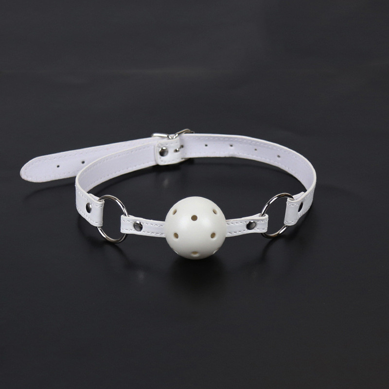 Bdsm Leather Mouth Gag Ball Se - огляд і ціна Men'S Accessories Trending