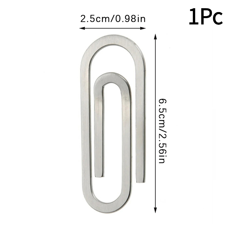 1Pc Stainless Steel Slim Pocke - огляд і ціна Money Clip Slim