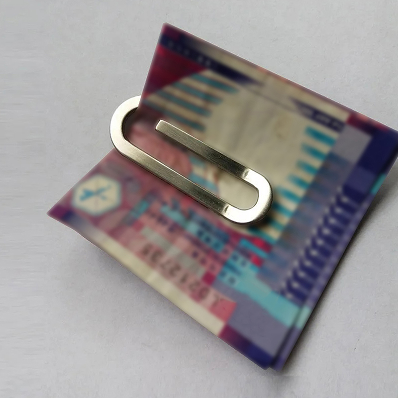 1Pc Stainless Steel Slim Pocke - огляд і ціна Money Clip Slim