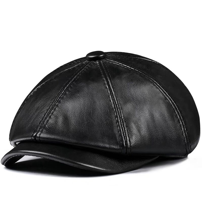 Spring New Genuine Leather Hat - огляд і ціна Men Accessories Brand