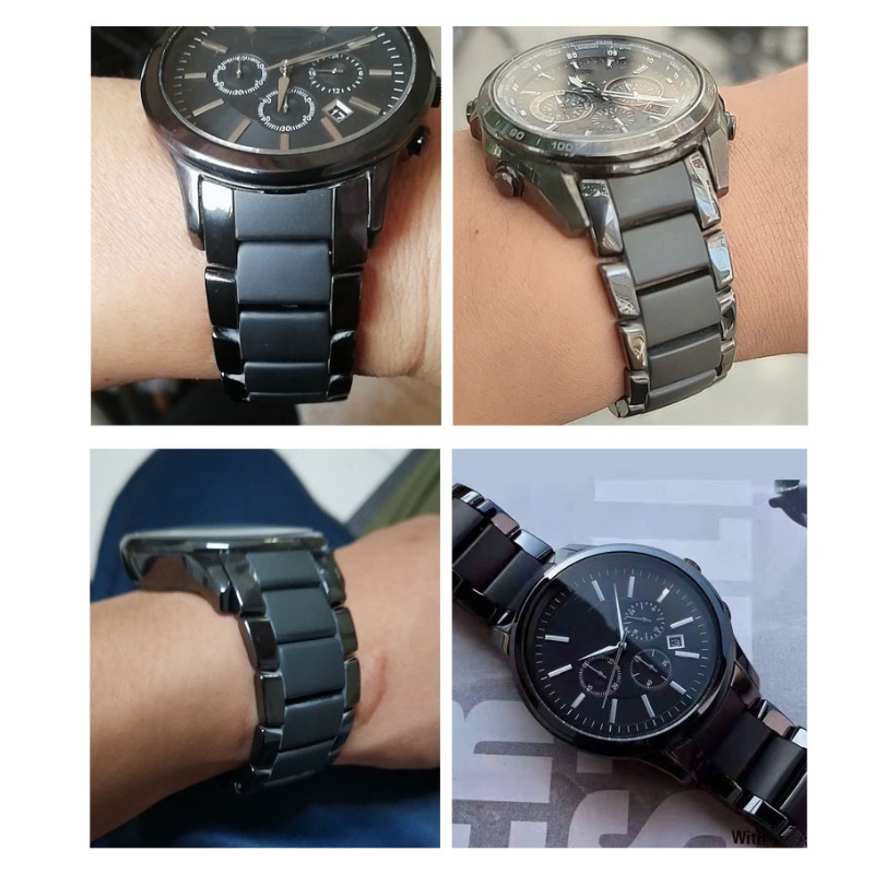 Ceramic watch strap For Armani - огляд і ціна Men'S Accessories Armani